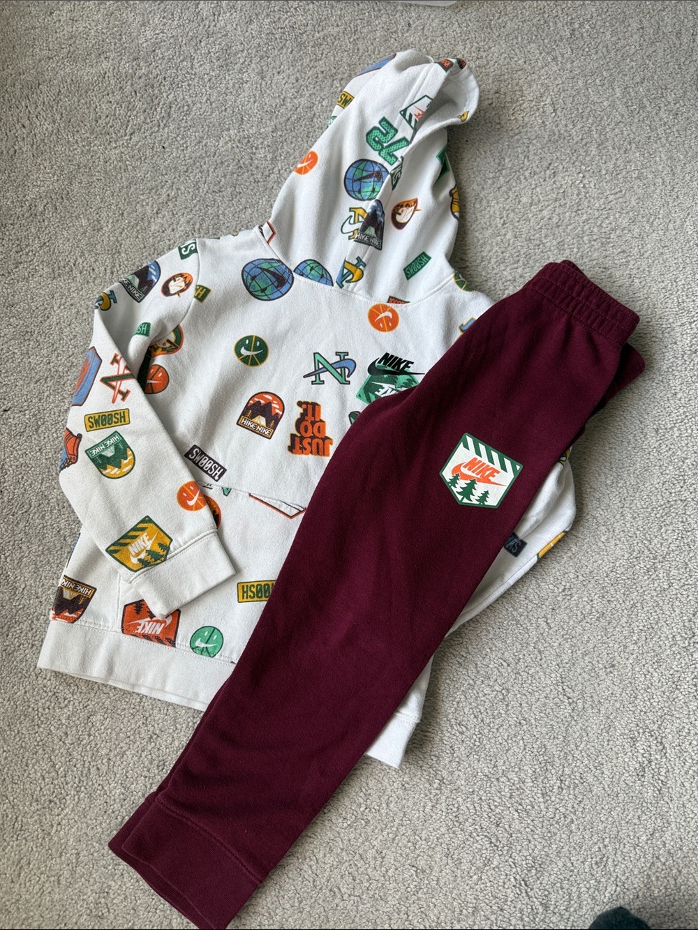 Kids Nike Sweatsuit